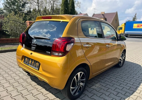 Peugeot 108 cena 36900 przebieg: 17000, rok produkcji 2018 z Siemianowice Śląskie małe 352